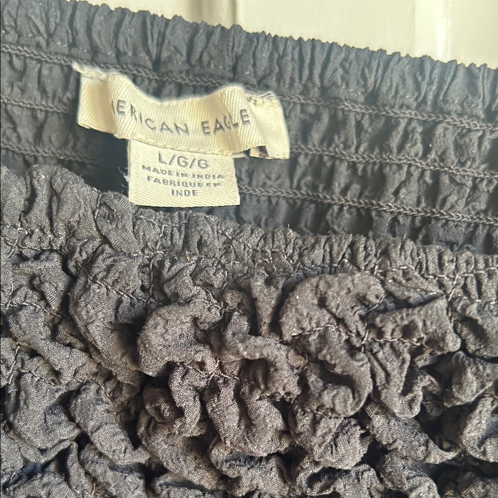 American Eagle Outfitters Black Midi Dress - Picture 3 of 4